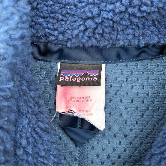 Retro 70's Style Patagonia Womens Deep Pile Vest M - Picture 4 of 4